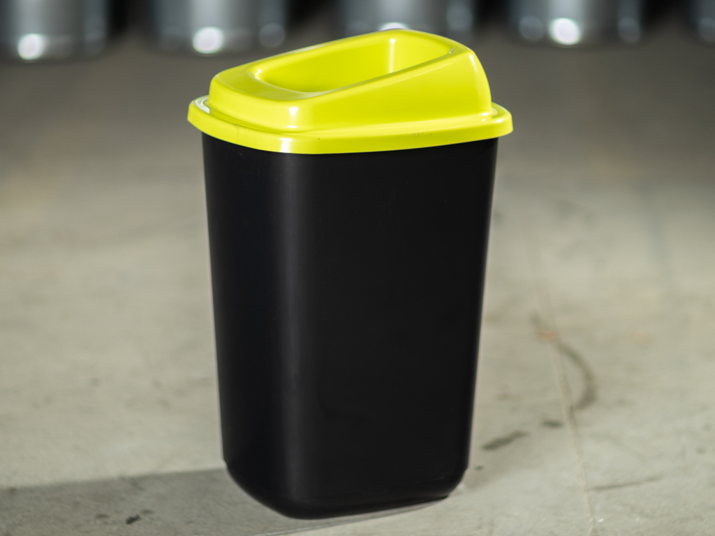 Dizajnový odpadkový kôš 45 l zelený